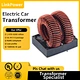 Electric car transformer is a key component that converts high-voltage DC power in the car battery to low-voltage AC power for the electric motor. Find top-quality electric car transformers at competitive prices for your EV projects.